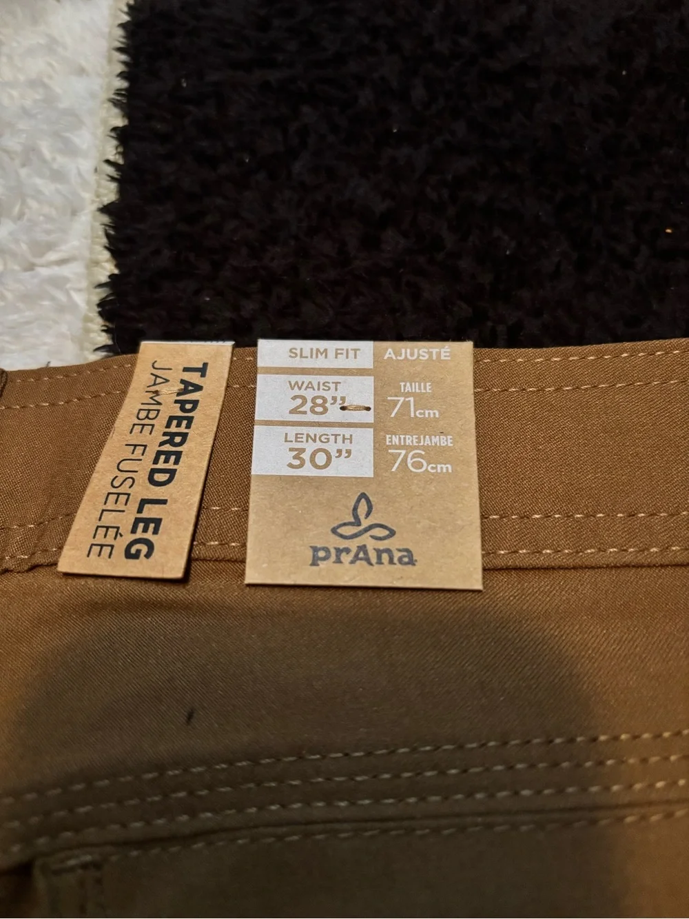 Prana Men's Tan Cargo Utility Pants